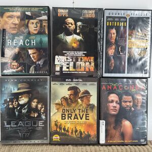 DVD Lot of 6 Movies – Thriller Action Drama (Outbreak, Contagion, Anaconda